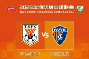 2025華潤飲料中超聯賽第26輪山東泰山隊主場賽事票務公告