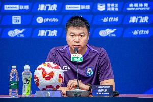 于根偉：目前球隊(duì)整體情況非常好，希望能體現(xiàn)老天津隊(duì)的防守風(fēng)格