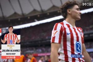 ???超級蜘蛛！阿爾瓦雷斯雙響+2場轟5球，當選馬德里德比最佳