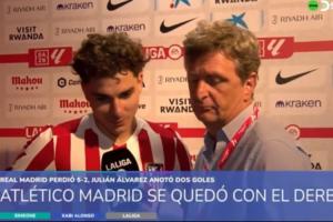 迅速復盤！賽后小蜘蛛接受采訪時回看點球：這球我踢得不太好