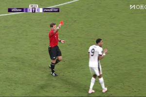 有爭議？亞足聯官網描述：古斯塔沃被定性為暴力行為，直紅罰下