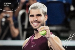 阿爾卡拉斯奪得ATP500東京站冠軍，皇馬官方社媒祝賀