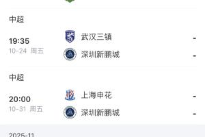 魔鬼賽程！新鵬城光速解雇洋帥，代理主帥陳濤將面對國安申花蓉城