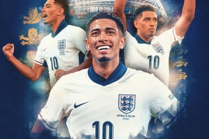 8場1球4助攻！官方：貝林厄姆當(dāng)選英格蘭隊2024/25賽季最佳男球員