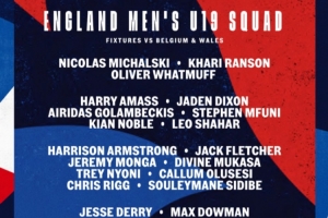 英格蘭U19隊名單：15歲道曼、尼奧尼、恩古莫哈、杰克-弗萊徹入圍