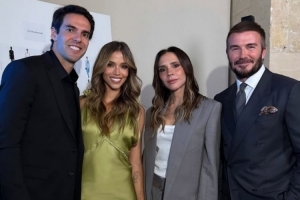 兩大帥哥同框！卡卡社媒曬與貝克漢姆合照，曾在米蘭短暫共事