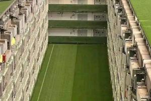 伯納烏球場的地下景象??