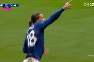 會是絕殺嗎？格拉利什第93分鐘破門，埃弗頓2-1反超水晶宮