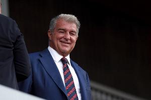 拉波爾塔談退出歐超：早已和皇馬進行過溝通，希望和歐足聯達協議