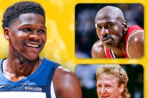 都是大神！愛(ài)德華茲生涯前五年全能數(shù)據(jù)比肩喬詹 總共僅四人做到