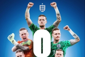 英格蘭官方發布皮克福德海報：連續八場零封隊史首人！