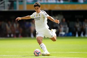 身價(jià)1500萬！阿斯：皇馬前鋒貢薩洛在西班牙U21破門，打破進(jìn)球荒