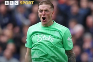 加盟埃弗頓以來，皮克福德在英超共900次撲救同期最高