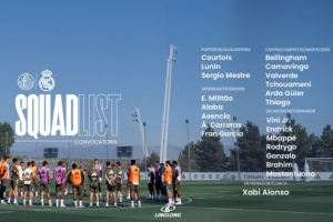 皇馬客戰(zhàn)赫塔費名單：姆巴佩、維尼修斯、貝林在列，赫伊森缺席