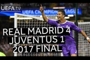 交手即是經(jīng)典！17年歐冠決賽，C羅雙響曼朱倒鉤 皇馬擊敗尤文奪冠