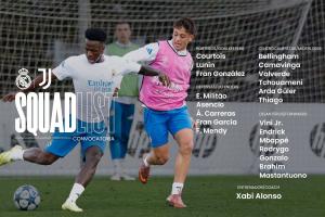 后防線僅5人！皇馬戰(zhàn)尤文名單：門迪179天后回歸，阿諾德仍缺陣