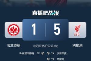 英超6隊本輪歐冠不敗：利物浦、切爾西、阿森納大勝，僅熱刺悶平