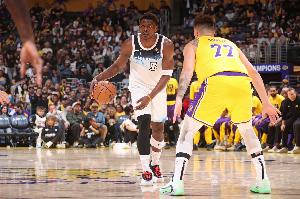 湖人VS森林狼首發(fā)：里夫斯、東契奇、八村塁、文森特、艾頓