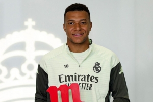 姆巴佩：很榮幸再次當選皇馬月最佳，希望在國家德比中取勝