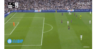姆總真的猛！姆巴佩硬抗庫巴西防守打門，為皇馬制造一個角球