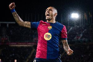 世體：拉菲尼亞無法出戰皇馬，但他會在替補席后方觀賽支持球隊