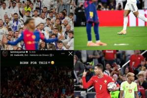 還是得謙虛！亞馬爾歐國聯決賽和國家德比賽前兩次曬照，兩次輸球