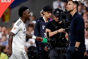 世體：被換下時怒噴臟話，維尼修斯可能因不當言行被罰款5.3萬歐