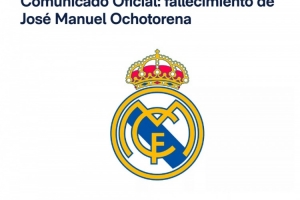官方：皇馬對傳奇門將奧喬托雷納的逝世深切哀悼