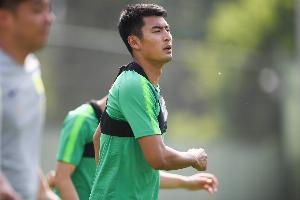 博主：近期出場機會寥寥，王子銘到國安基地自行加練