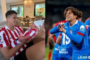 紅白血脈傳承！小西蒙尼將進球送給出生不久的侄子