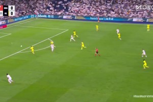 打破僵局！姆巴佩頭球擺渡，維尼修斯突破后射門折射入網