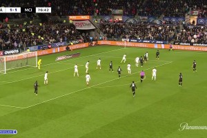 曼城反超！謝爾基直塞，馬爾穆什晃開防守球員小角度破門